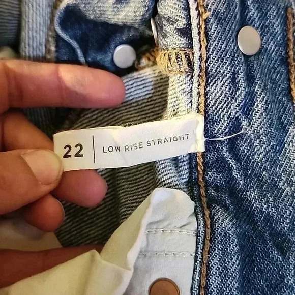 Pacsun Butterfly Jeans low rise straight 22 - Picture 5 of 5